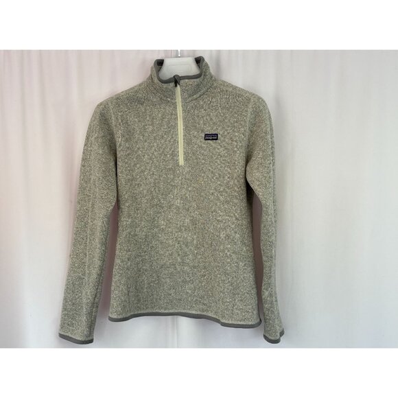 Patagonia "Better Sweater" 1/4 Zip Fleece Jacket, Women's Sz Medium - Picture 2 of 7
